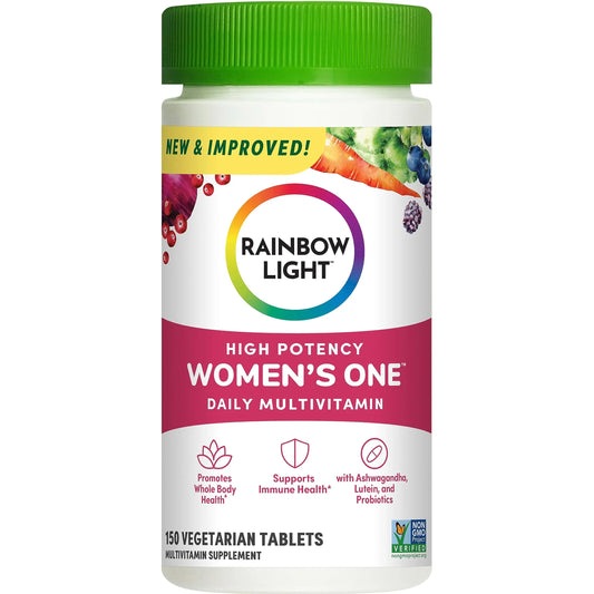 Rainbow Light Womens One High-Potency Daily Multivitamin, Womens Multivitamin Rainbow LightAU supplements