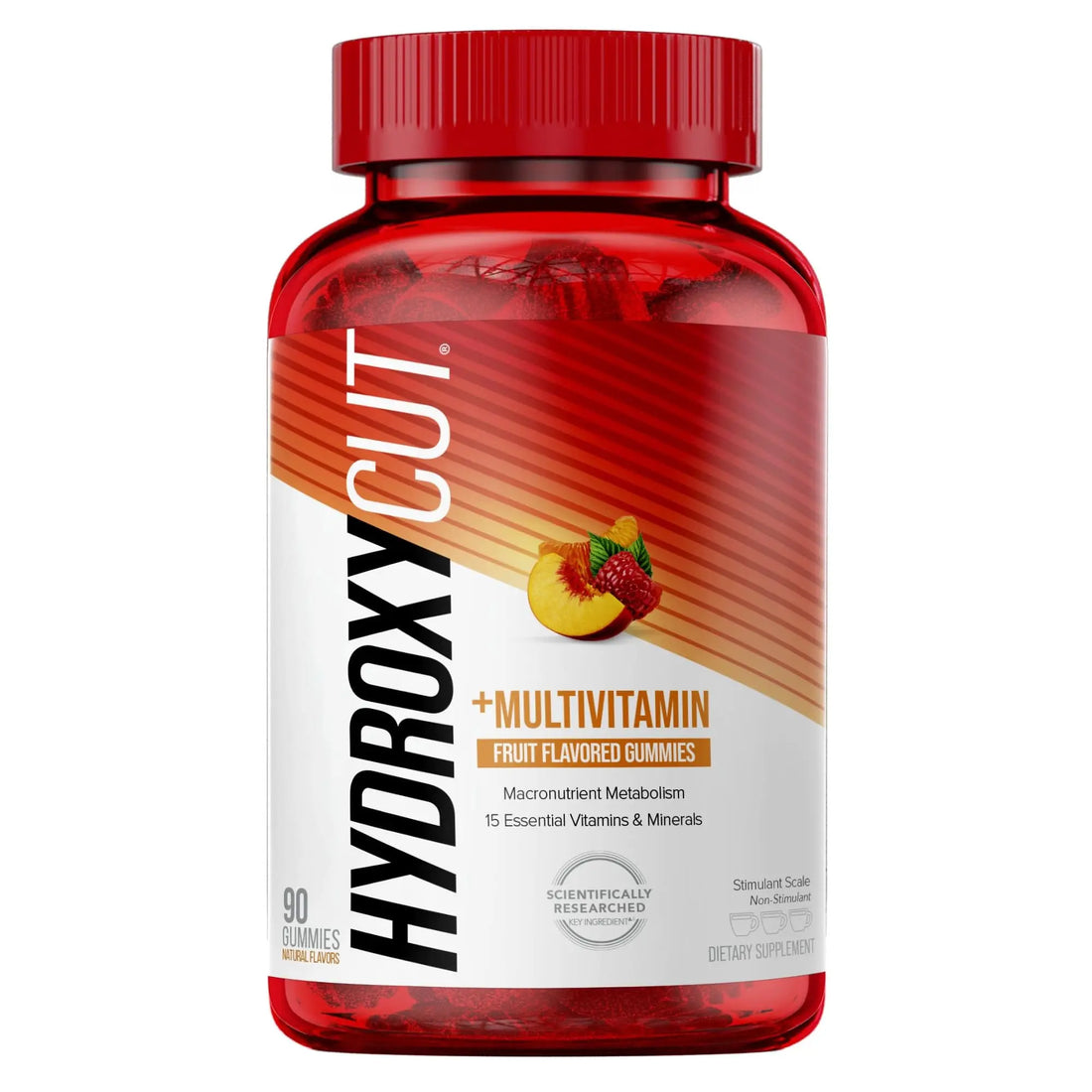 Hydroxycut Caffeine-Free Gummy for Women & Men 15 Essential Vitamins Hydroxycut uk supplements