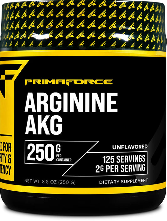 PrimaForce AAKG Arginine Powder, 250 grams (L-Arginine and Alpha-Ketoglutarate Acid) PrimaforceAU supplements