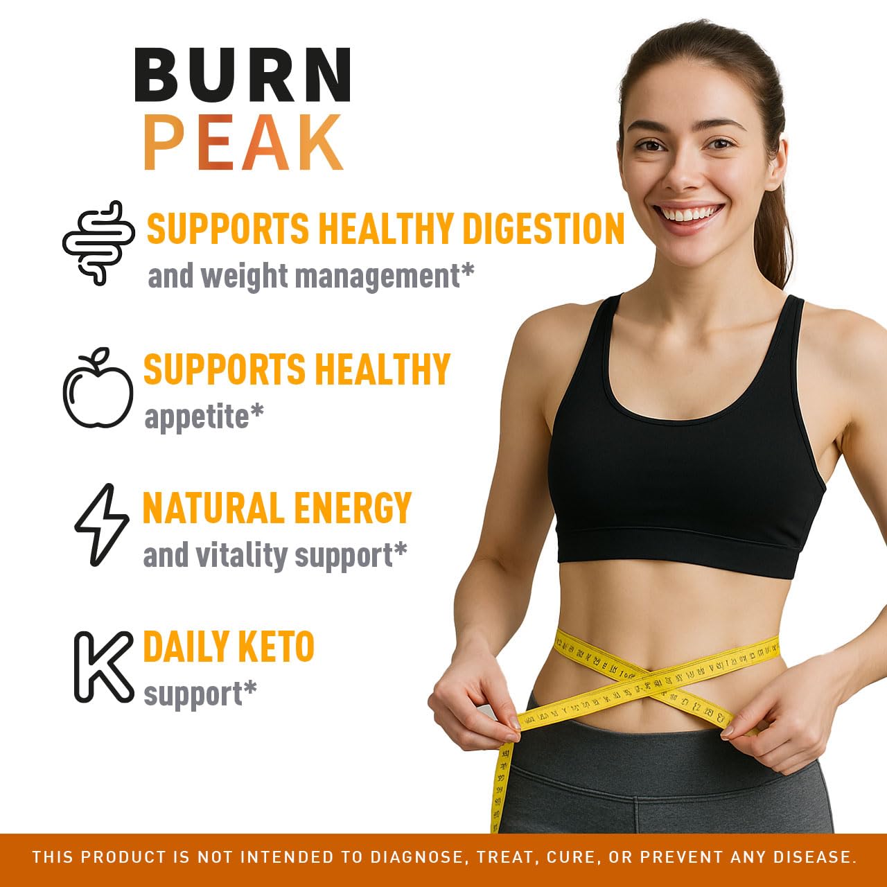 (2 Pack) Burn Peak Capsules - Official BurnPeak Weight Pills Advanced Premium Support, All Natural Burn Peak Pink Salt Trick Supplement for Overall Health & Wellness Reviews, 120 Capsules for 2 Months pharmageticsAu supplements