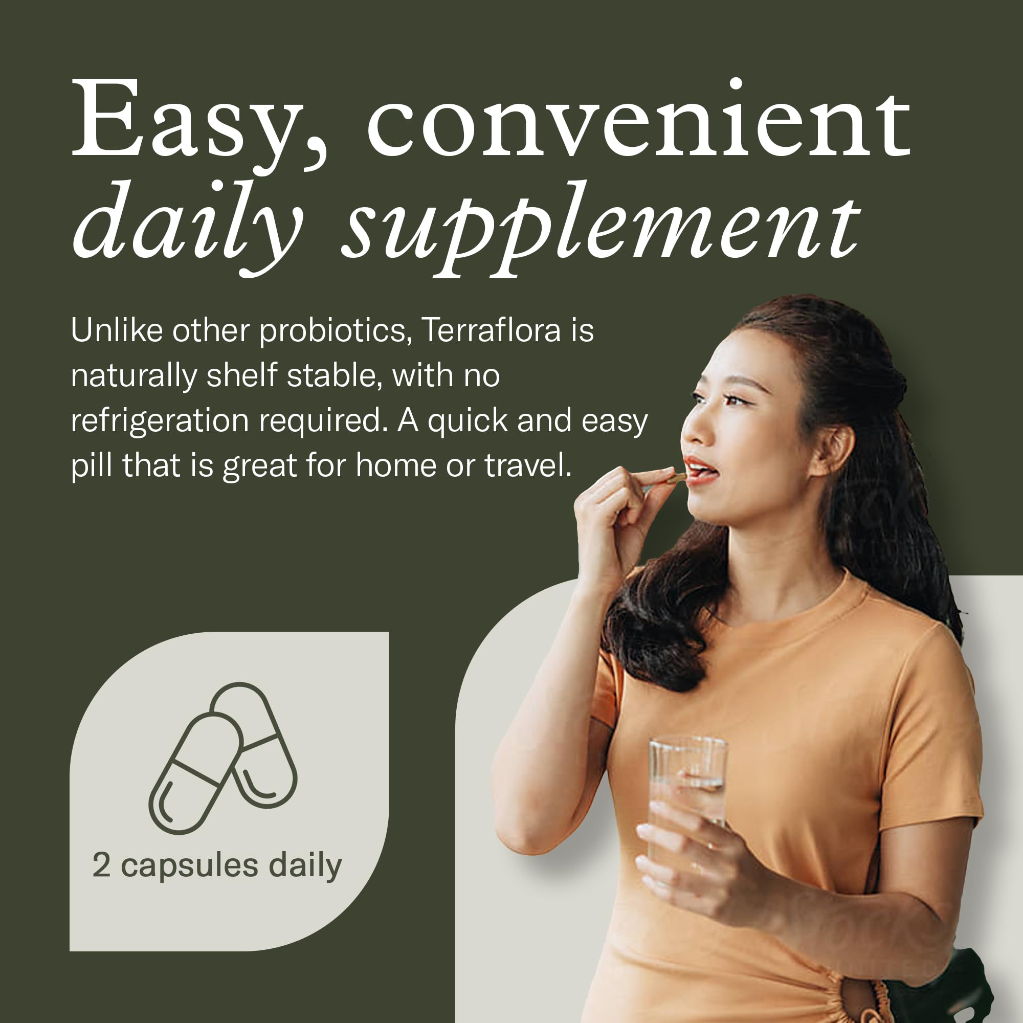 Terraflora Deep Immune Synbiotic- SBO Probiotic and Prebiotic, Immune Support, Gut Health, Soil Based Spore Pre and Probiotics for Women and Men, LC-Plasma, Bacillus Coagulans, Subtilis, 60 Capsules Enviromedica Au supplements