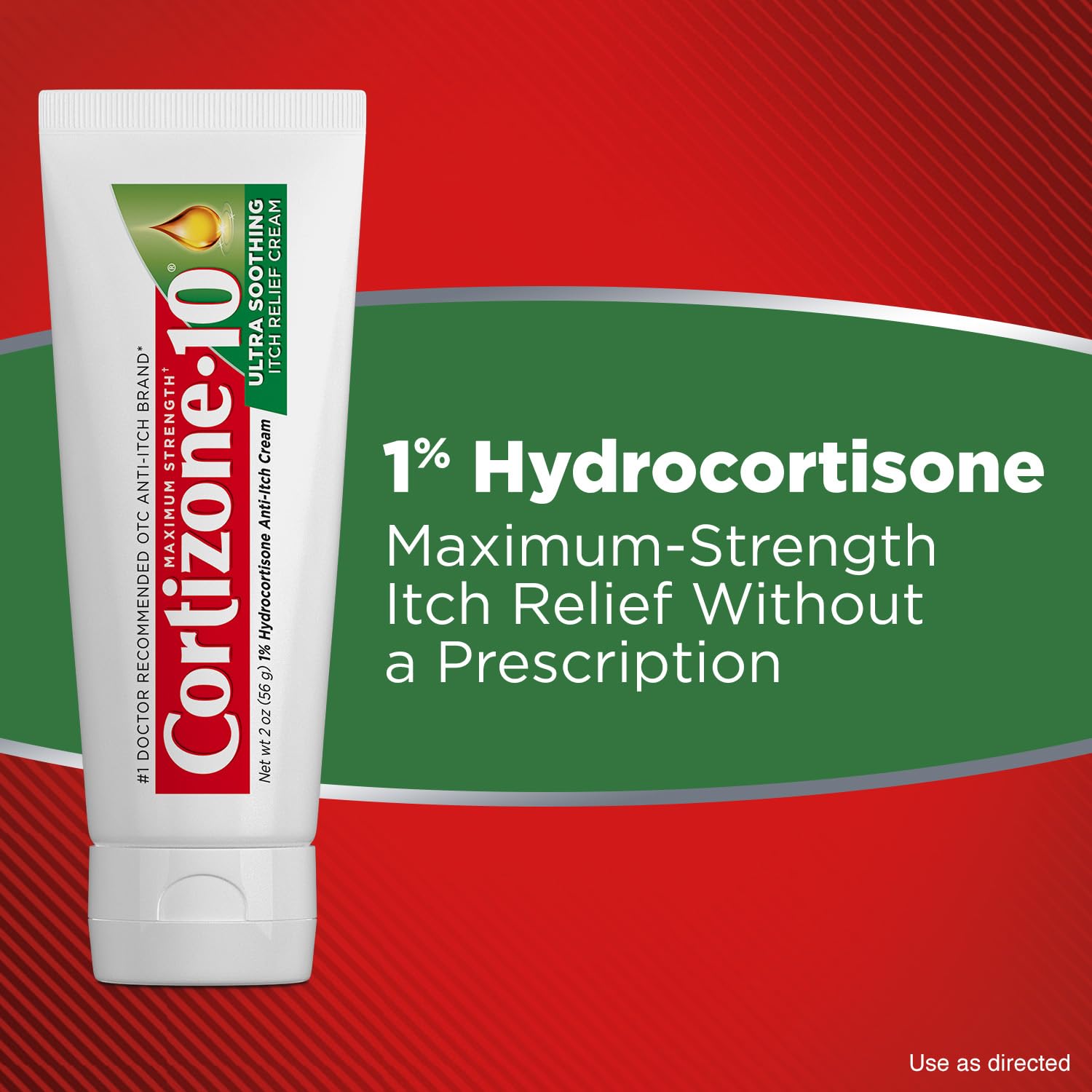 Cortizone-10 Maximum Strength Ultra Soothing Itch Relief Cream, 1% Hydrocortisone, Fast-Acting, Anti-Itch Cream for Bug Bites, Rash, Eczema, Psoriasis, Poison Ivy, Oak, Sumac & More, 2 oz Cortizone 10 Au supplements