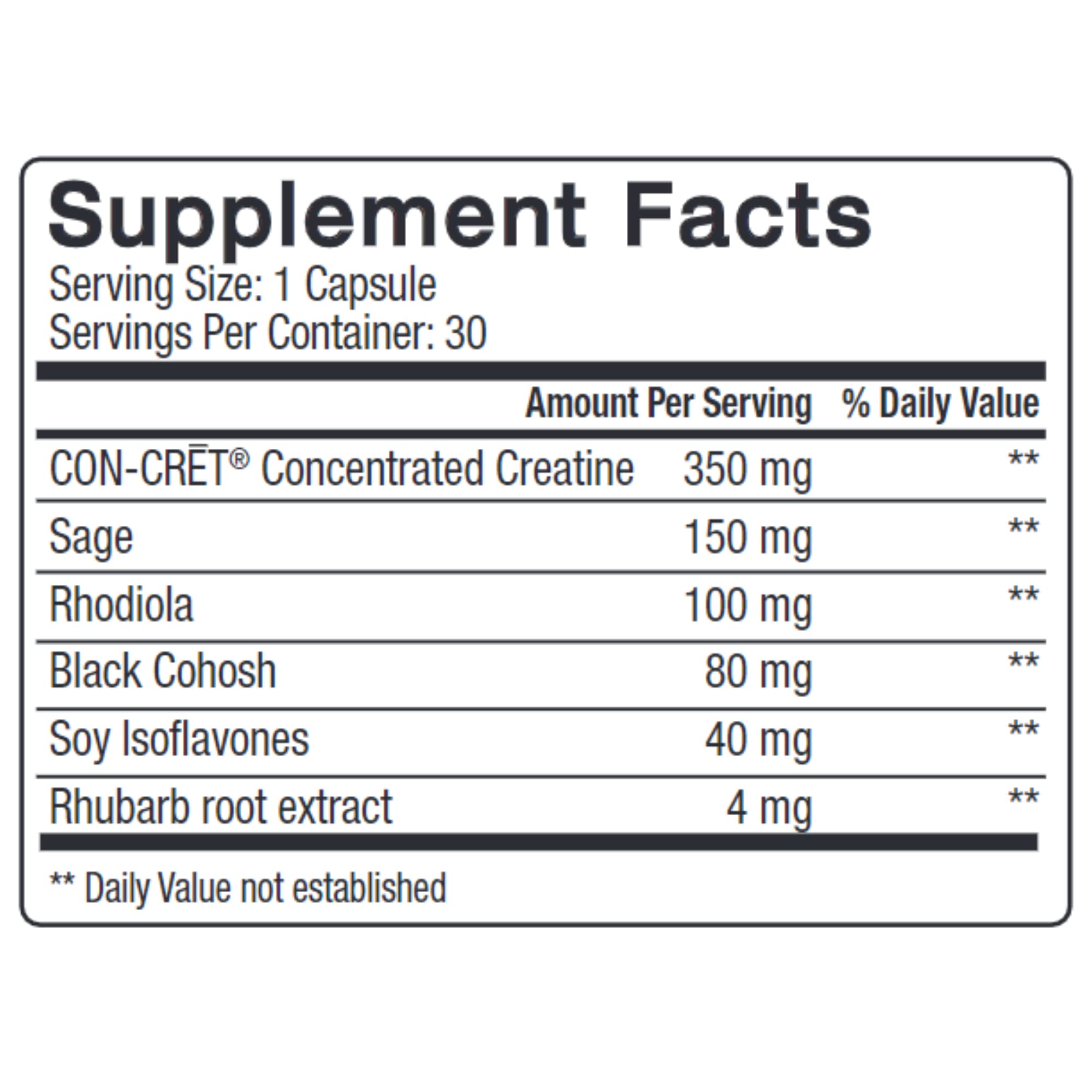 pH-D Feminine Health - Holistic Menopause Support - Oral Supplement with CON-CRET Concentrated Creatine pH-D Feminine Health Support Au supplements