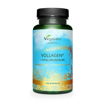 Vegavero Vegan Collagen Complex + Hyaluronic Acid | NO Additives | Vegan Collagen Powder Vollagen® Vegavero Au supplements