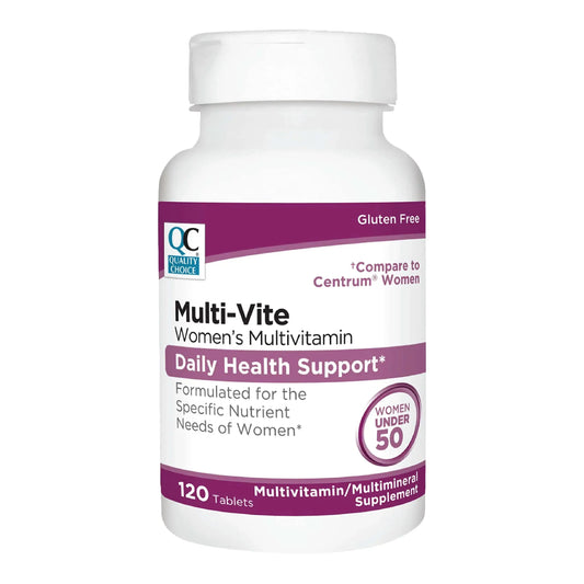 Quality Choice Womens Multi-Vite, Multivitamin Tablets for Daily Health Support Formulated for Women Under 50 in 120 Count Bottles Quality ChoiceAU supplements