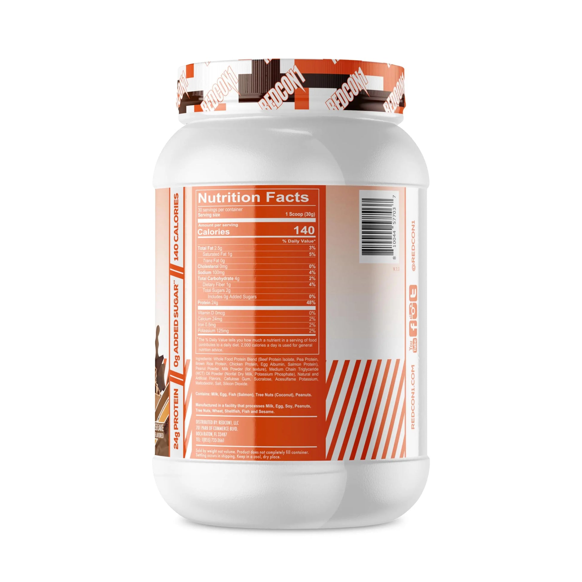 REDCON1 MRE Lite Whole Food Protein Powder, Juniors, Peanut Butter Chocolate REDCON1AU supplements