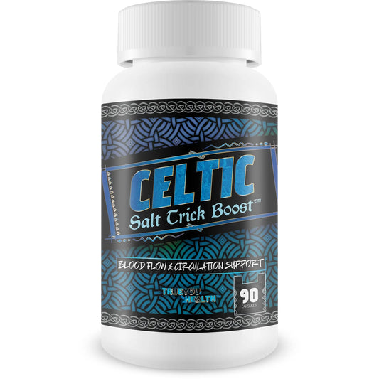 Celtic Salt Trick Boost for Blood Flow - Improved Formula - Our Best Blood Circulation Supplements for Men - Increase Blood Flow Care Blood Circulation Pills - Advanced Blood Flow Support True You HealthAU supplements
