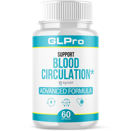 GLPro Blood Capsules, Official GLPro Blood Health Support Pills with All Natural Ingredients, Advanced Formula Supplement with Maximum Strength Premium Vitamins for Women and Men (60 Capsules) SyvorAu supplements