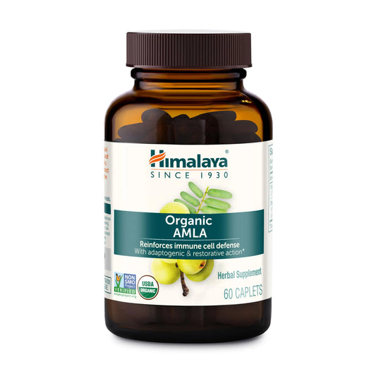Himalaya Organic Amla - Herbal Immune Support Supplement with Adaptogen and Antioxidant - USDA Organic, Vegan HimalayaAU supplements