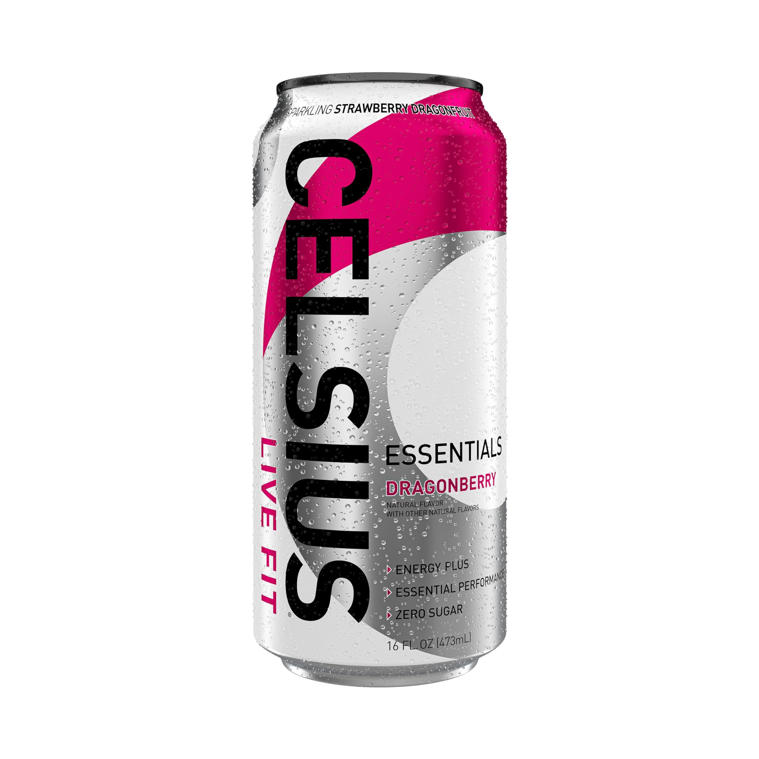 CELSIUS ESSENTIALS, Sparkling Dragonberry, Performance Energy Drink 16 Fl Oz CELSIUS Au supplements