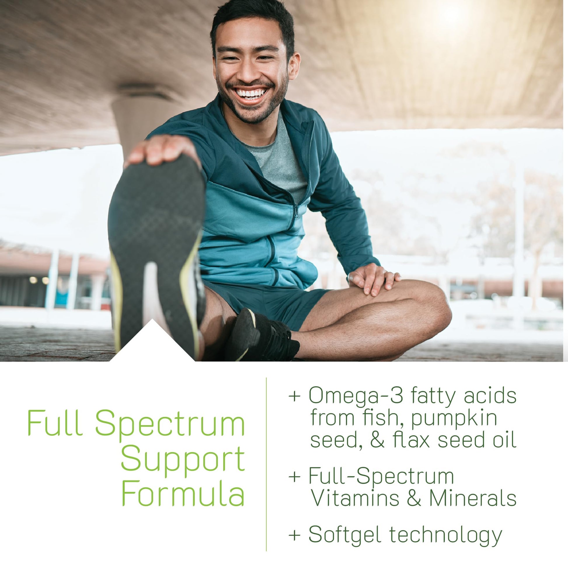 Irwin Naturals Men's Living Green Liquid-Gel Multi - 70 Essential Nutrients, Full-Spectrum Vitamin Supplements for Men, Wholefood Blend - Promotes Brain & Adrenal Support - 120 Liquid Soft-Gels Irwin Naturals Au supplements