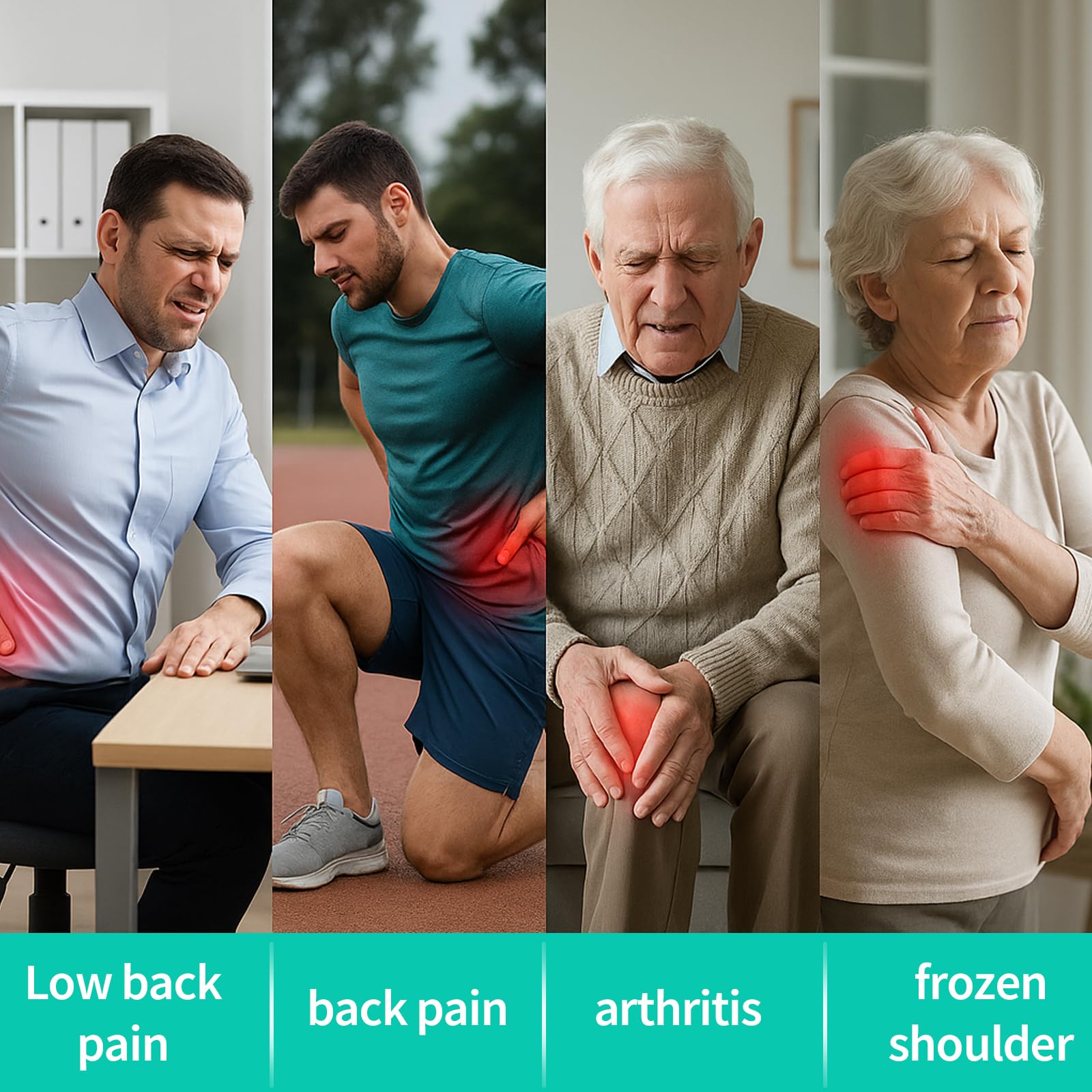 JIATUHAN 4% Lidocaine Pain Relief Patches – Maximum Strength for Back, Neck, Joint & Muscle Pain – Long-Lasting & Flexible – 15 Patches JIATUHAN Au supplements