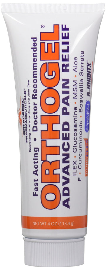 Orthogel Advanced Pain Relief Gel Tube, 4 oz. Orthogel Au supplements
