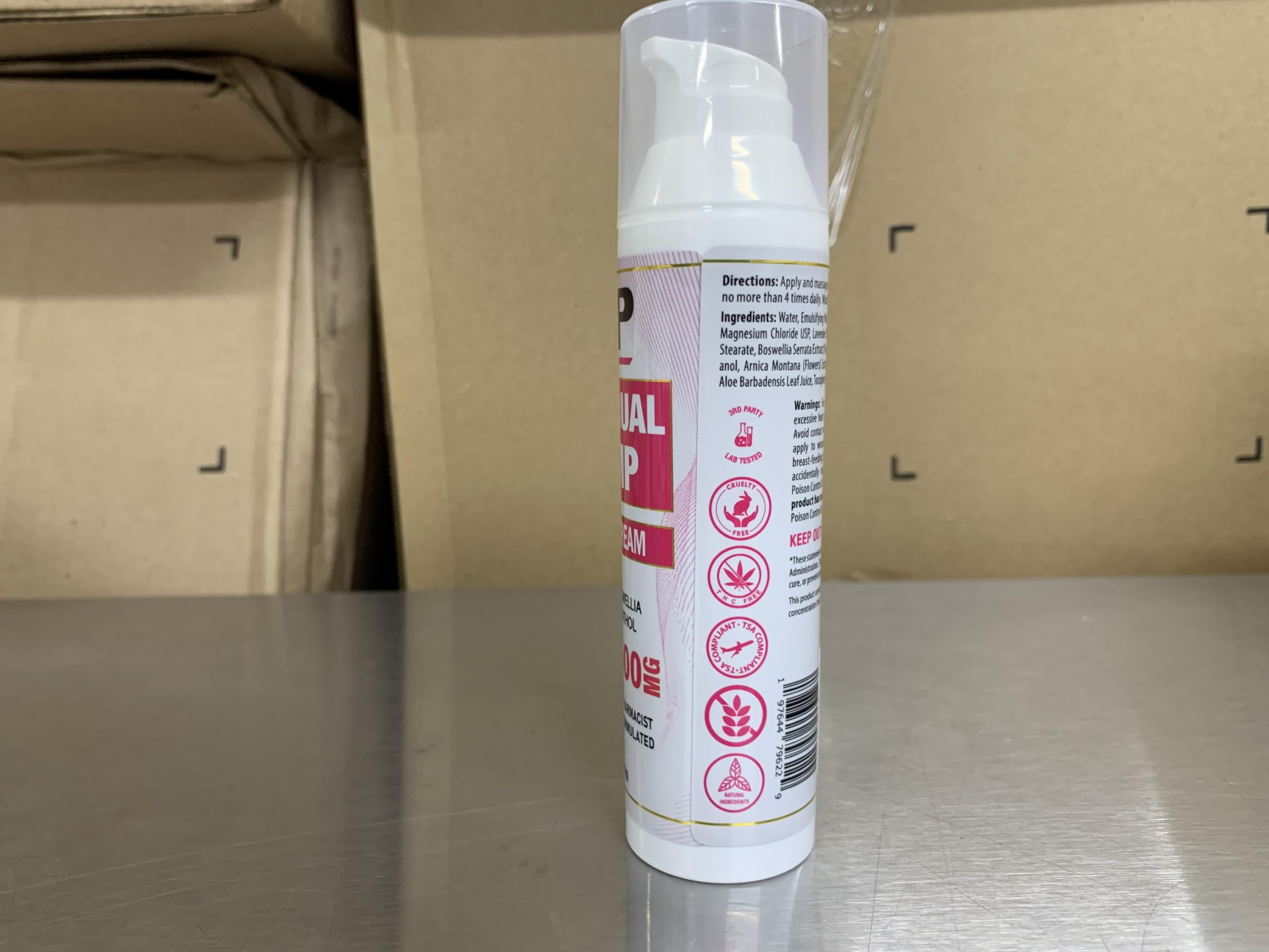 HMP BRANDS Menstrual Cramp Hemp Cream 2000MG with Menthol, Easy to Use, Natural Formula Made in USA 2.1oz HMP BRANDS Au supplements