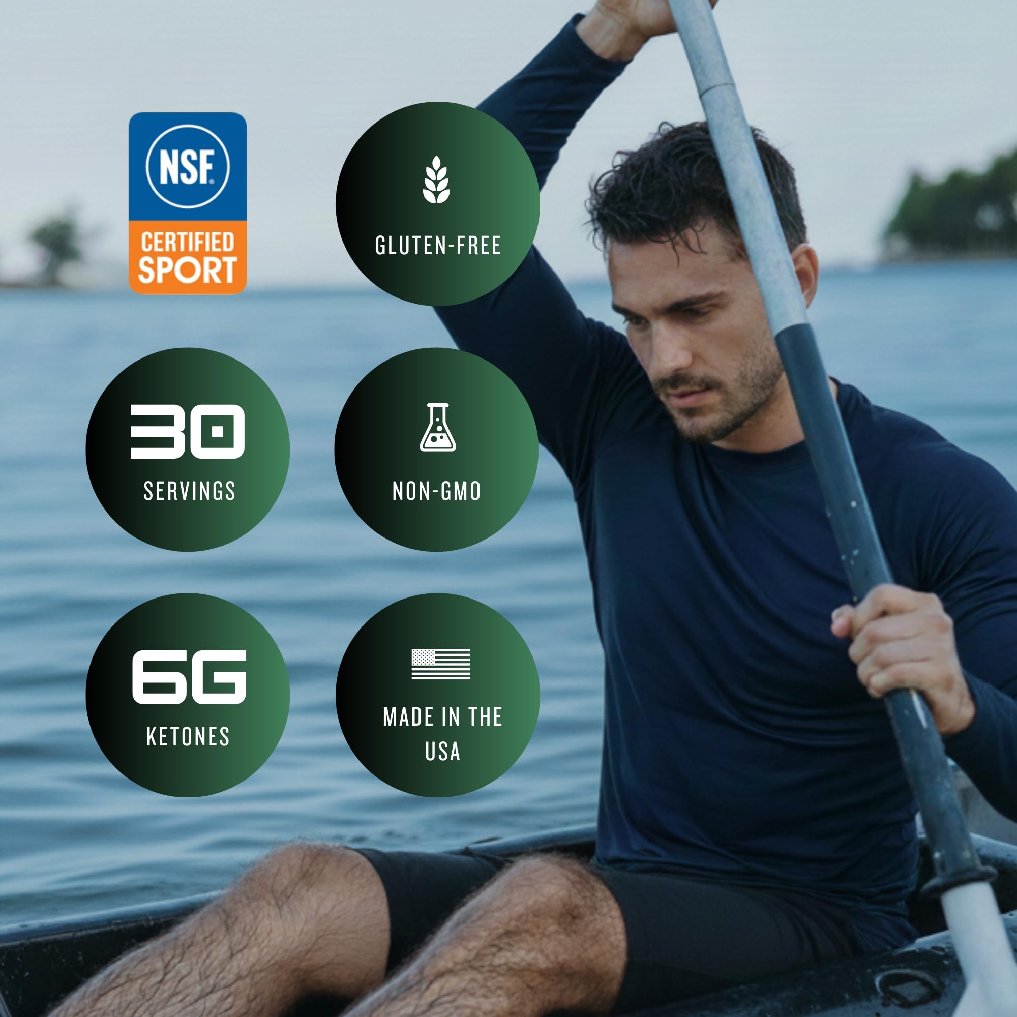 CleanForm Nutrition goBHB® Clean Energy Powder | NSF Sport Certified | Cellular Fuel with BHB Salts | Enhances Endurance, Mental Clarity, Hydration & Recovery | No Caffeine or Sugar | Neutral Flavor CleanForm Nutrition Au supplements