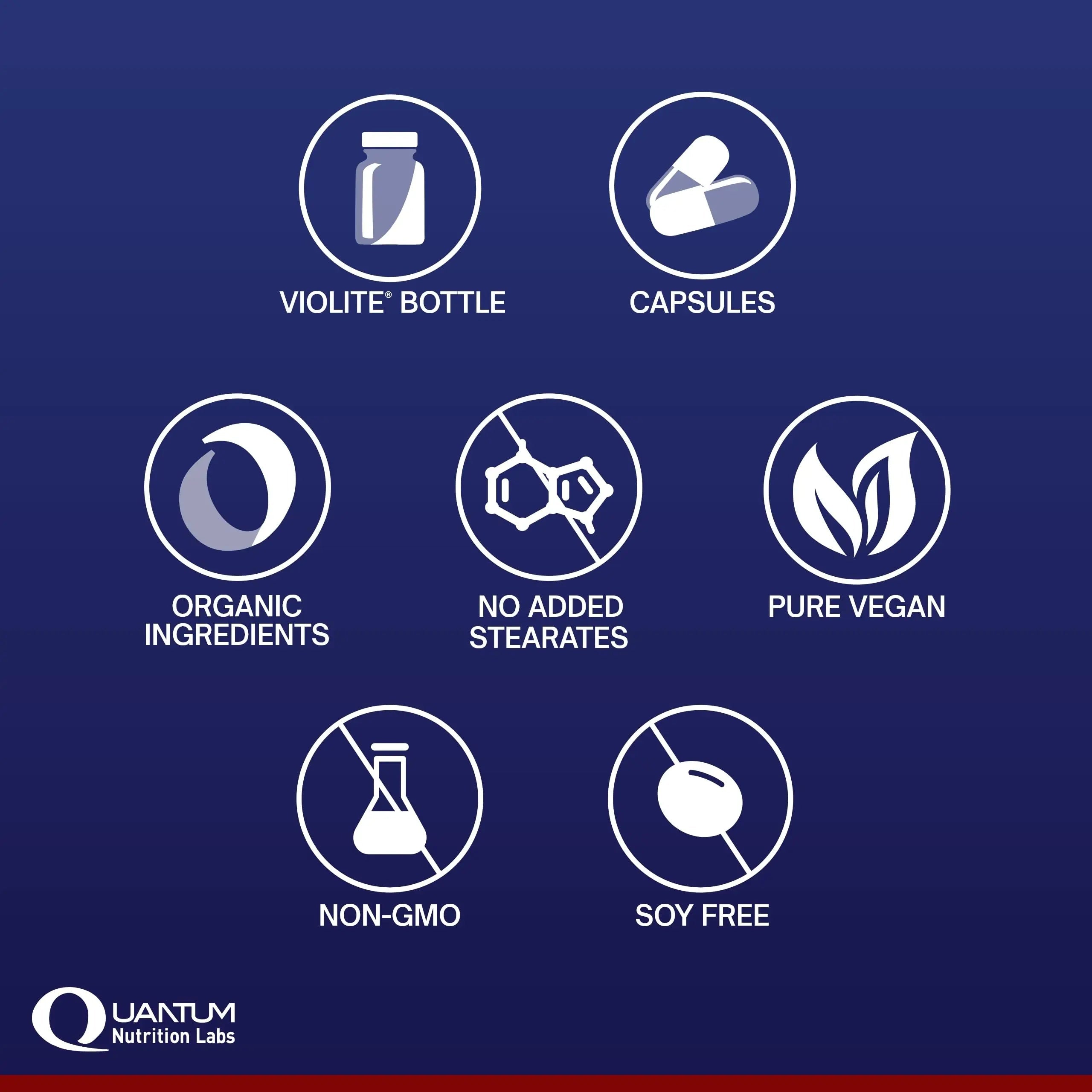 QNL Quantum Plant Multi-Vitamin - Complete Multivitamin - Immune Support for Adults - Natural Multivitamin for Men & Women Quantum Nutrition Au supplements