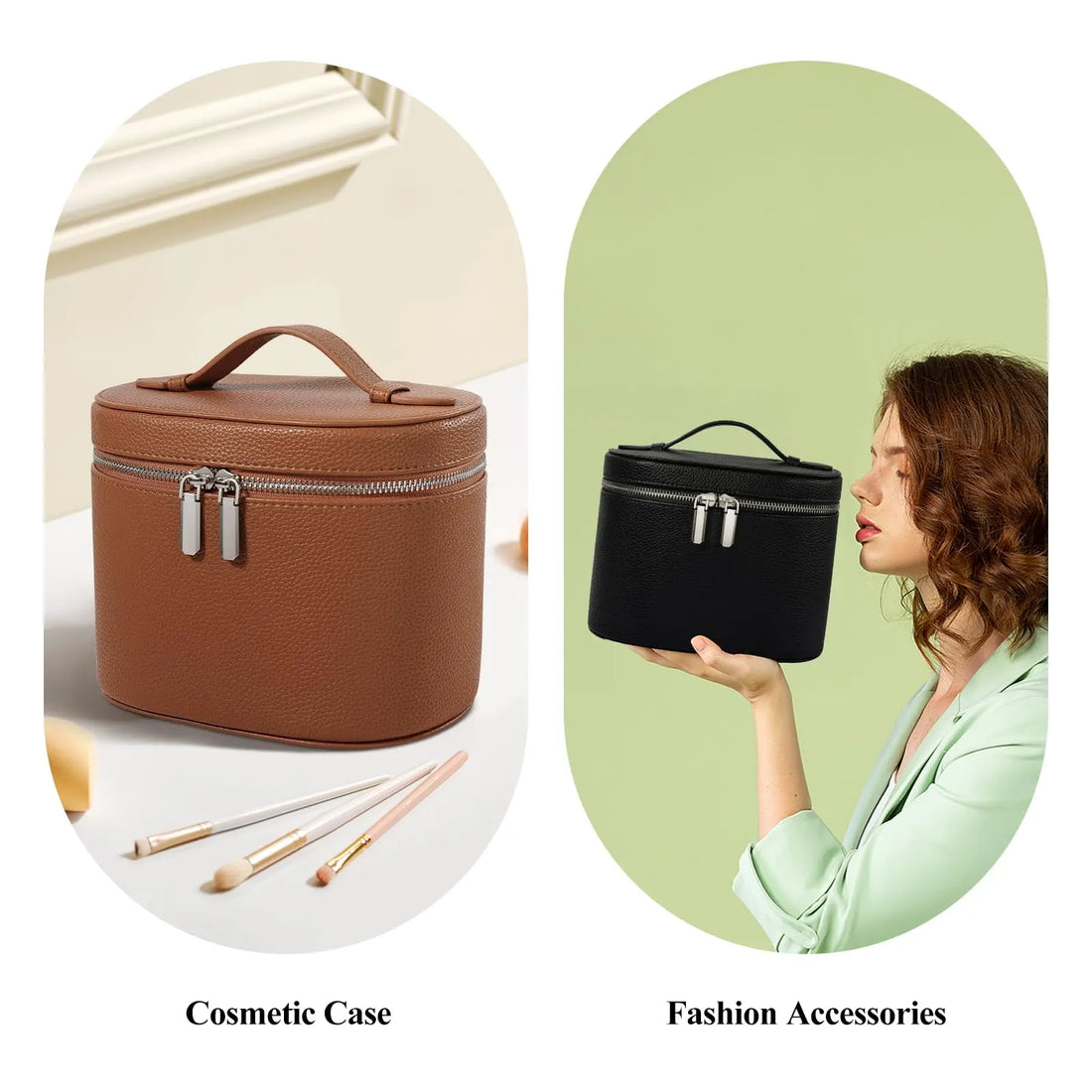 honitty Makeup Bag, Travel Make up Case with Compartments and Handle, Portable Cosmetic Organizer Bags,Toiletry Bag for Women honitty uk supplements