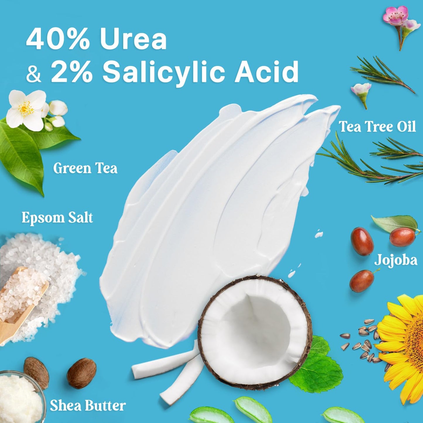 Ebanel Bundle of 40% Urea Cream 4.6 Oz, and 2.5% Retinol Moisturizer Ebanel buy supplements Au