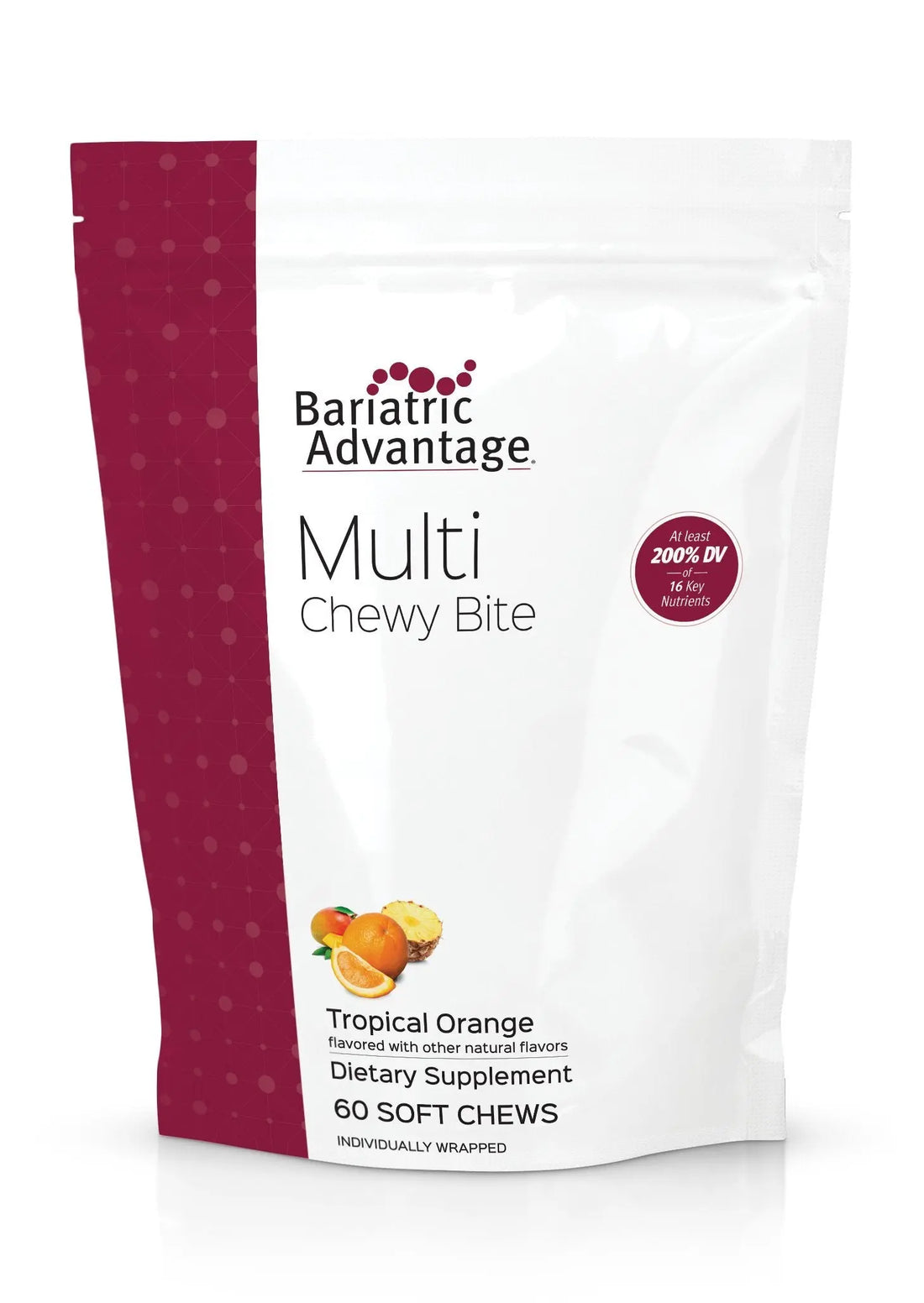 Bariatric Advantage Multi Chewy Bite - Soft Chew Multivitamin for Bariatric Surgery Bariatric Advantage uk supplements