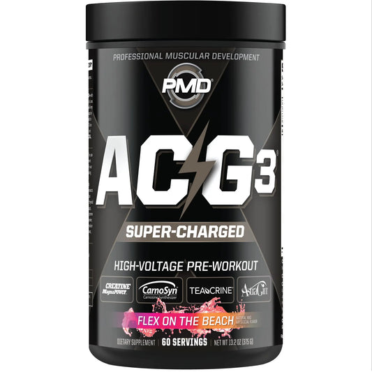 PMD Sports ACG3 Supercharged - Pre Workout - Powerful Strength, High Energy, Maximize PMDAU supplements