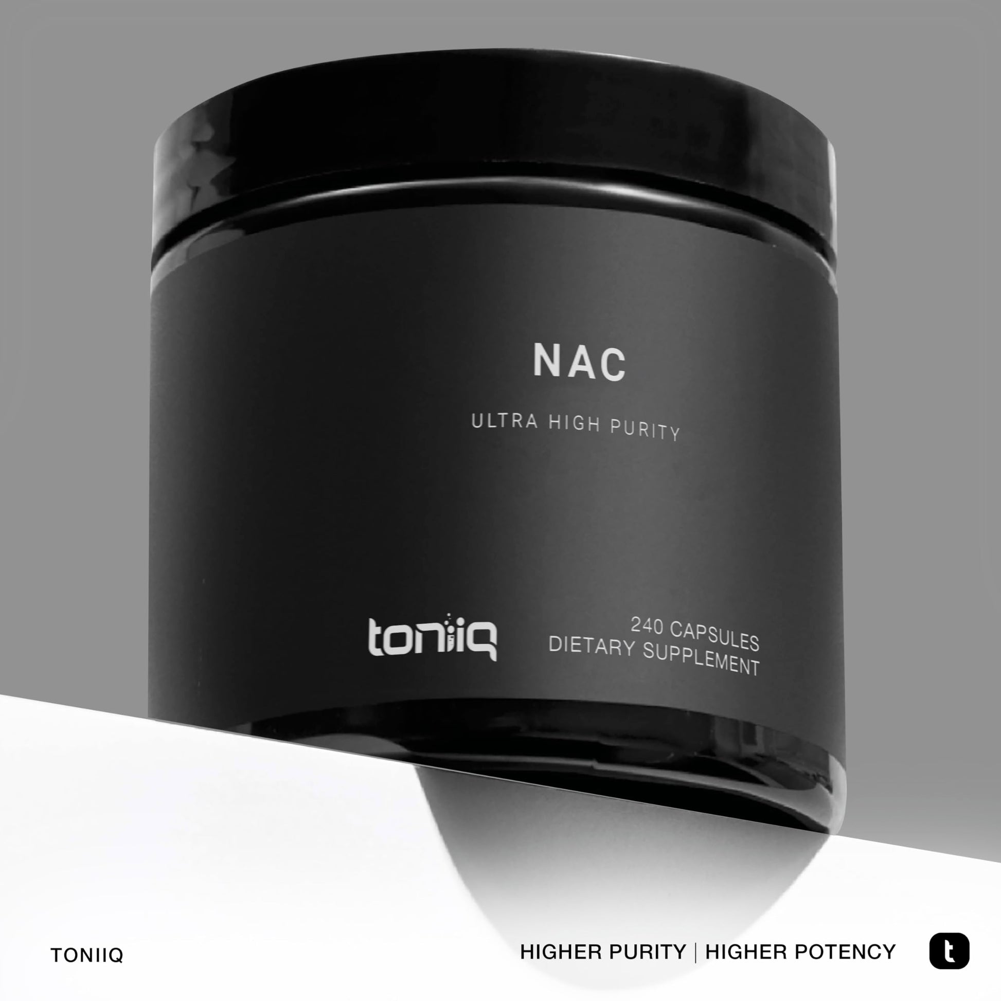 Toniiq 1300mg NAC - 4 Month Supply - Min. 98%+ Tested Purity - Ultra High Strength Toniiq Au supplements