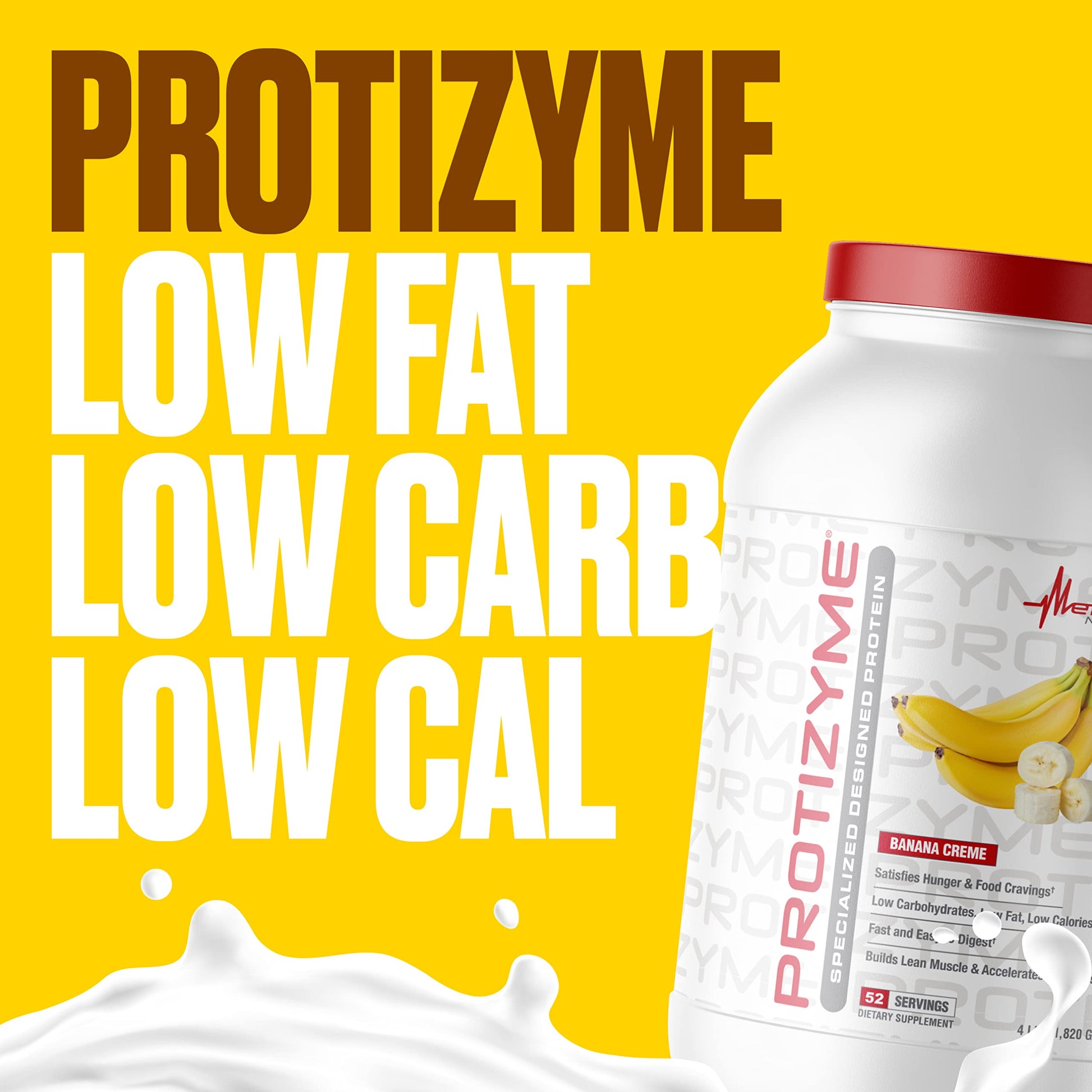 Metabolic Nutrition, Protizyme, 100% Whey Protein Powder, High Protein, Low Carb Metabolic Nutrition Au supplements