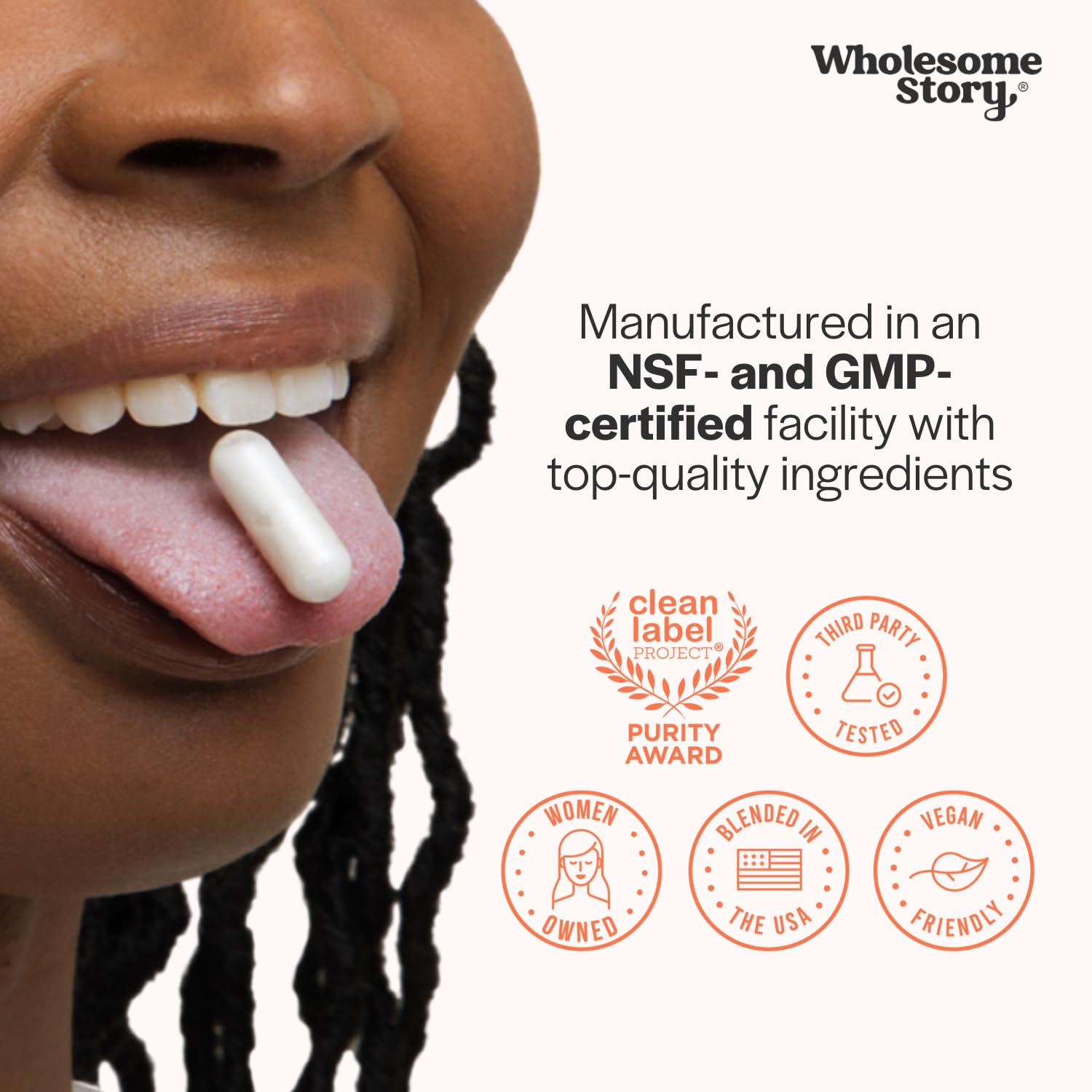 Wholesome Story Myo-Inositol & D-Chiro Inositol Supplement for Women | Fertility Supplements for Hormonal Balance & Ovarian Health Support | Myoinositol | Ideal 40:1 Ratio | 30 Servings Wholesome Story Au supplements
