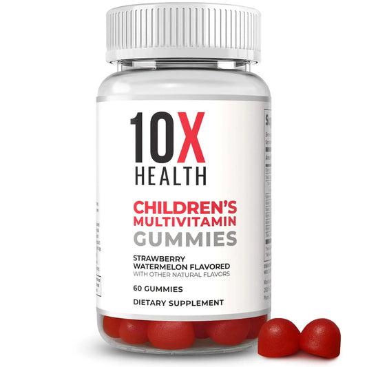 10X Health Children’s Methylated Multivitamin Gummies - 60 Count Kids Multivitamin Gummies, Complete Daily Nutrition 10X Health SystemAU supplements