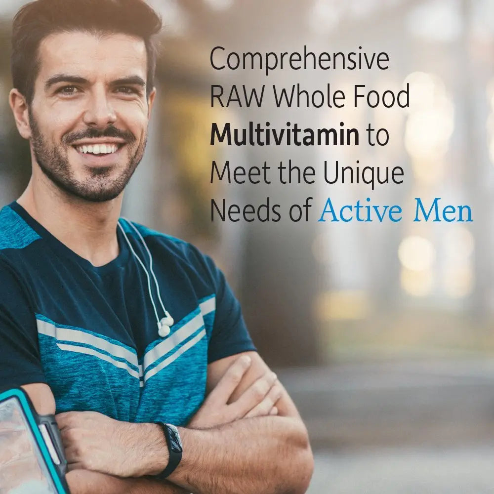 Garden of Life Vitamin Code Raw One Men's Multivitamin with Zinc Supplements for Immune and Skin Health, 30 Capsules Garden of Life Au supplements