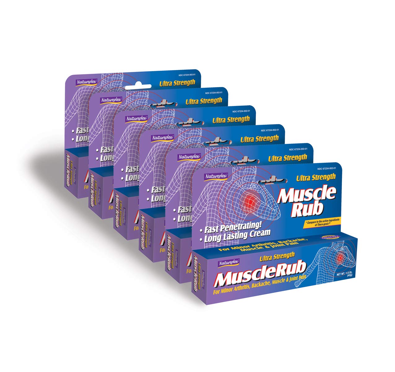 Ultra Strength Muscle Rub 24 Pack Natureplex Au supplements