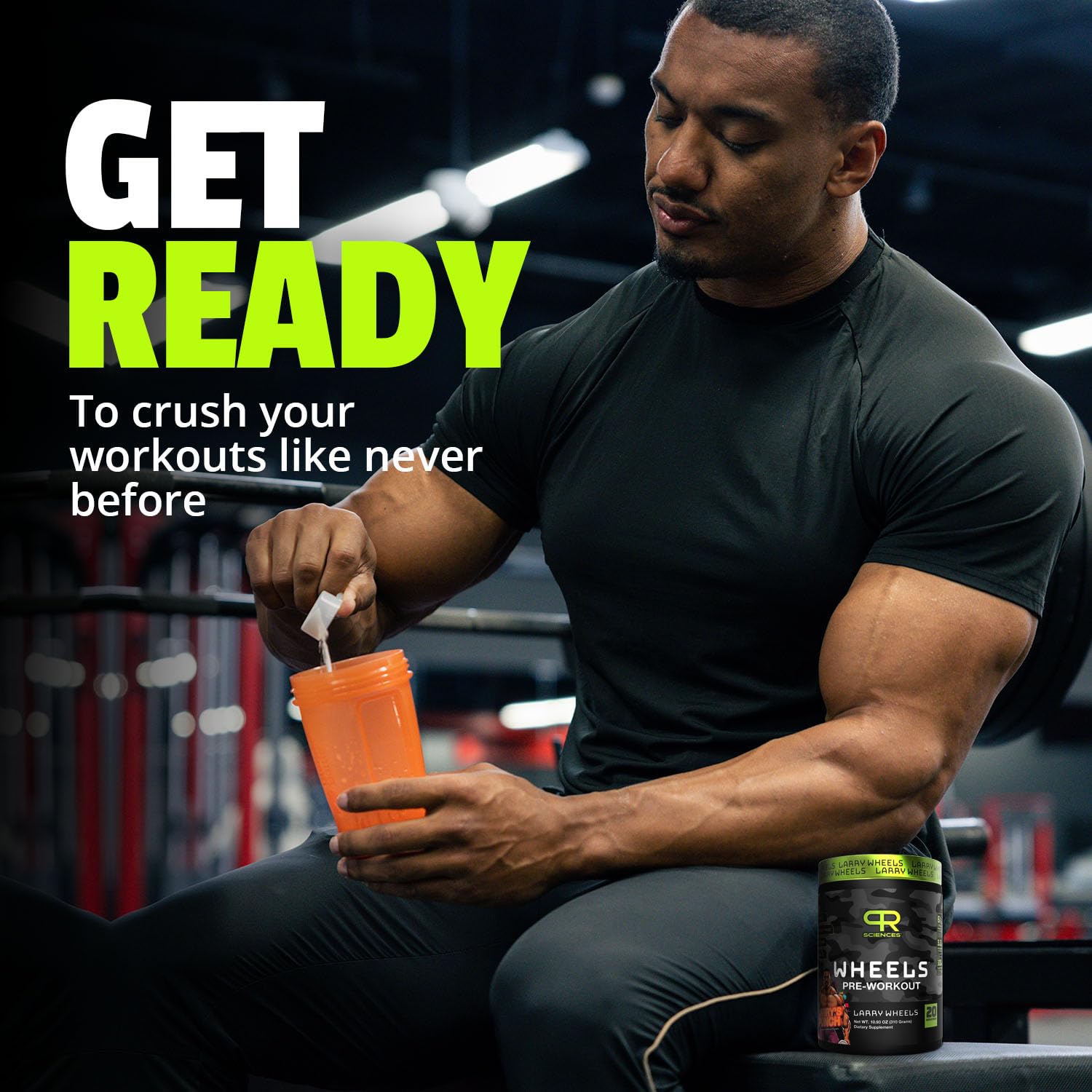 Larry Wheels' PR Preworkout - Enhance Performance with 6g Citrulline, 3.2g Beta Alanine PR Sciences Au supplements