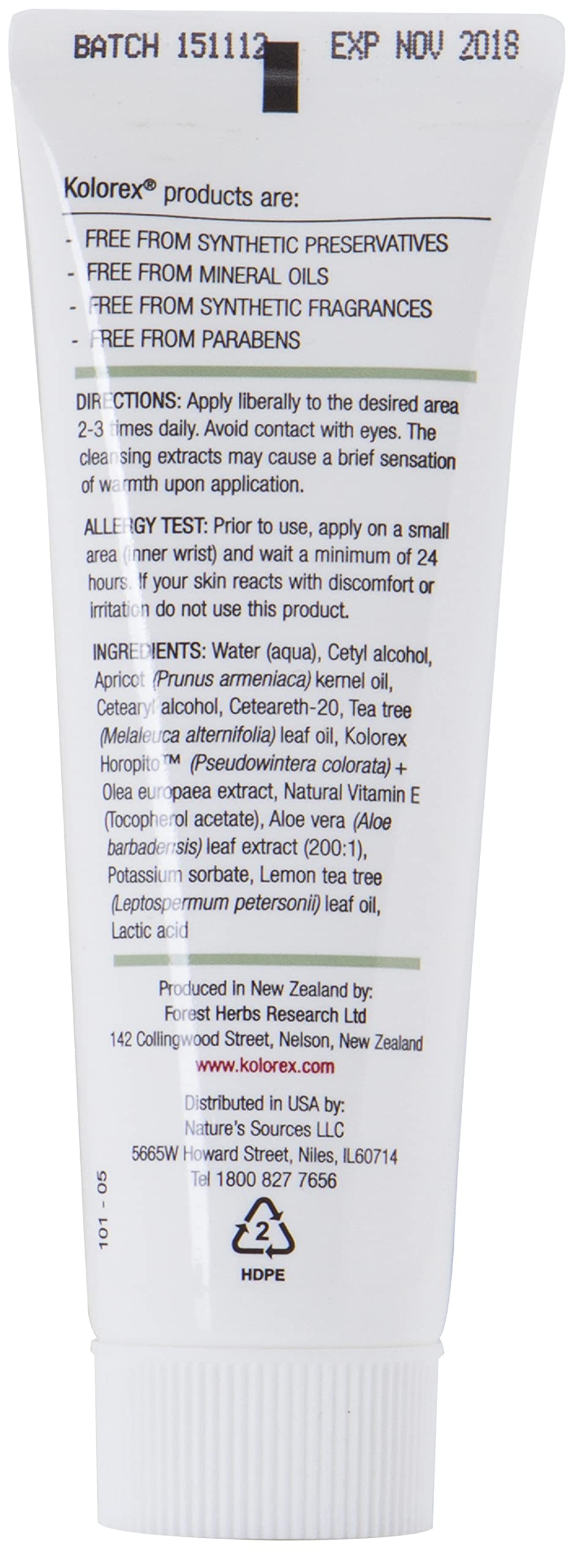 Kolorex® Vaginal CareCream, Natural Herbs soothes Intimate Areas, Replenish Sensitive Skin. Kolorex Au supplements