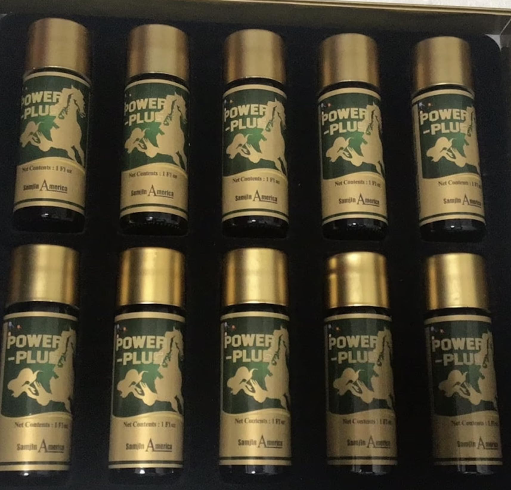 Skydia Power Plus - 10 Bottles Power-Plus Botanical Blend Liquid Supplement (1 FL OZ) Korean Ginseng Extract Ginseng Supplement Natural Men Tonic Ginseng Root Korean Red Ginseng Drops Skydia Au supplements