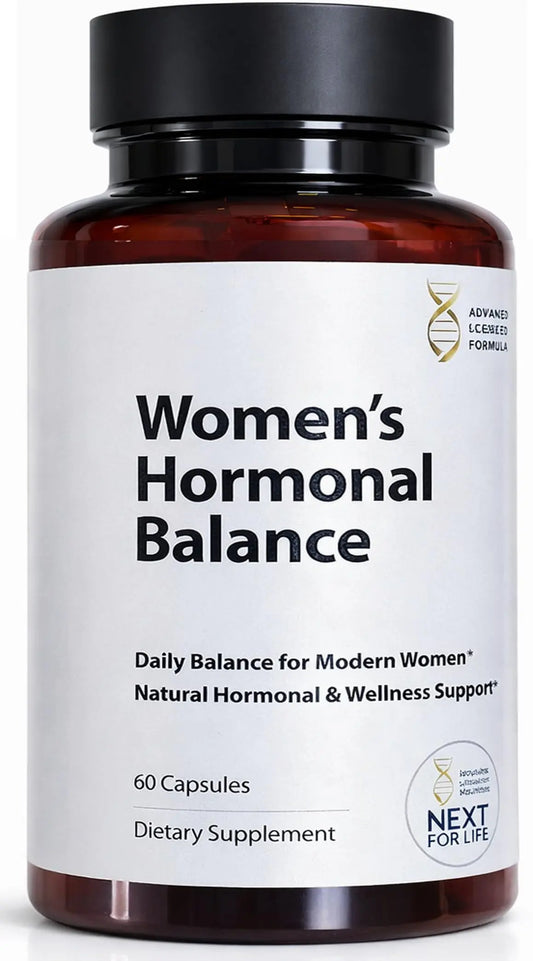 Women’s Hormonal Balance Supplement – Menopause & PMS Support – Mood, Energy & Cycle Regulation – Botanical Formula – 60 Capsules Next For LifeAu supplements