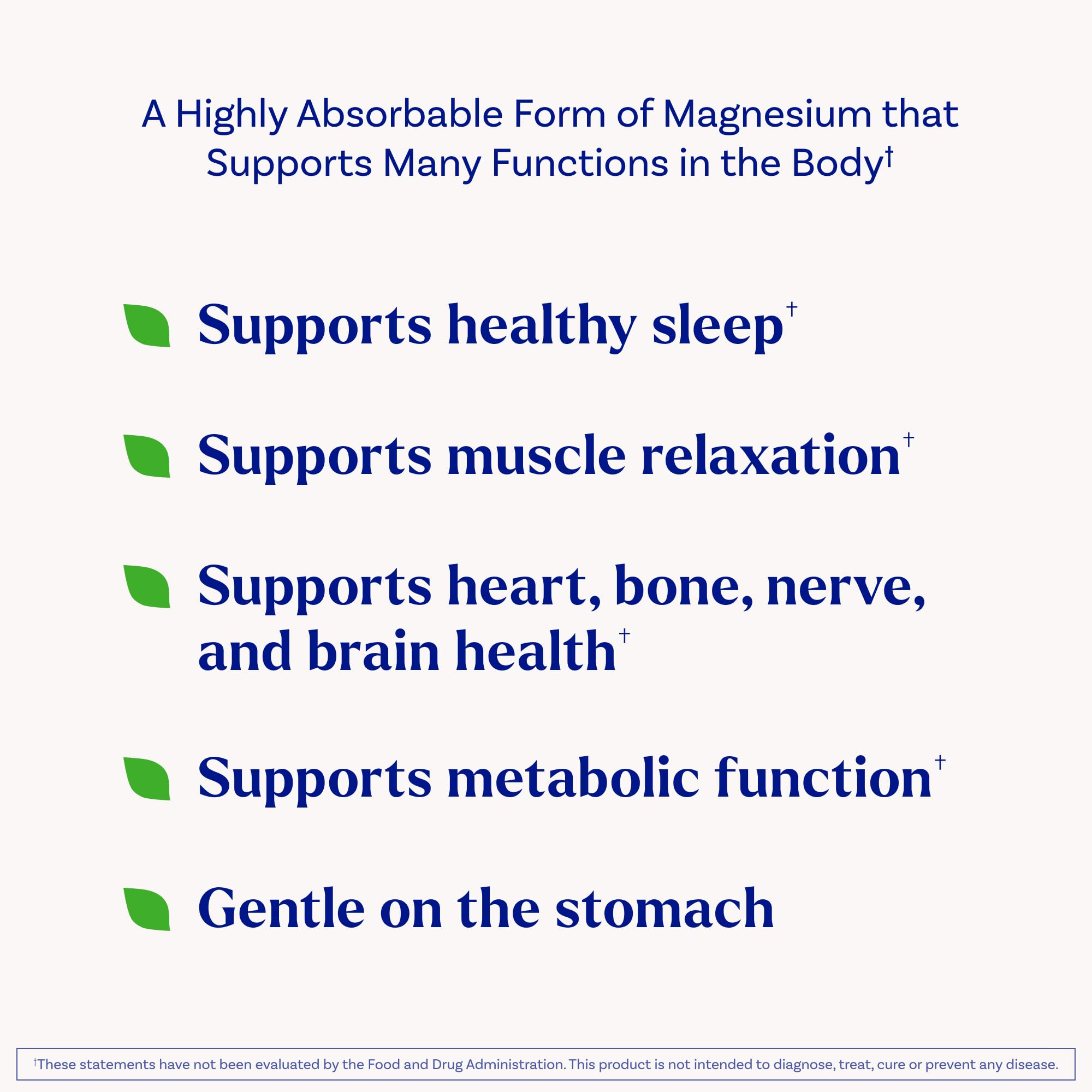 Natrol Magnesium Glycinate Supplements 240 mg - High Absorption - Calm Magnesium Glycinate for Sleep - 60 Capsules, 30 Day Supply Natrol Au supplements