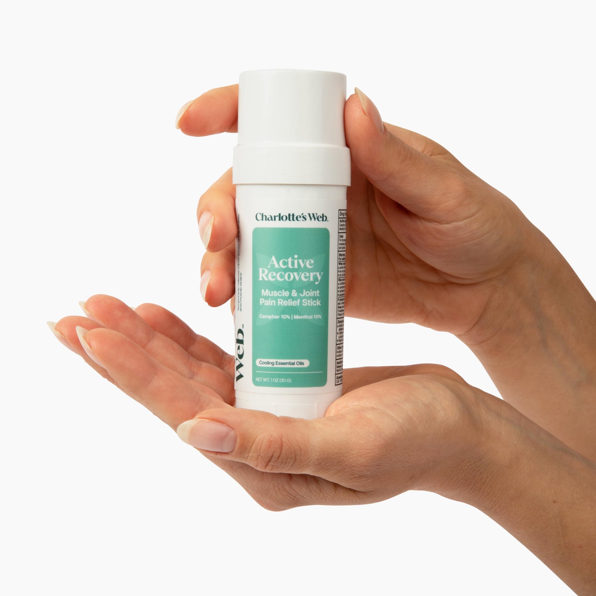 Charlotte's Web Active Recovery Muscle & Joint Pain Relief Stick 1oz Charlotte's Web Au supplements