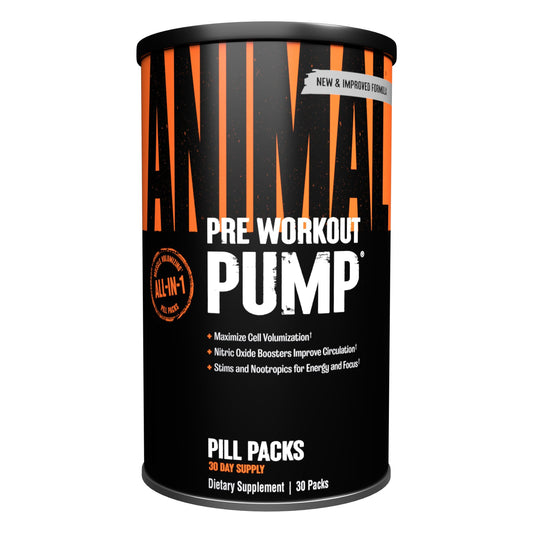 Animal Pump Pre-Workout Supplement – for Energy, Focus and Muscle Volumizing, with Nitric Oxide Boosters Including Stims and Nootropics, Creatine, AnimalUS supplements