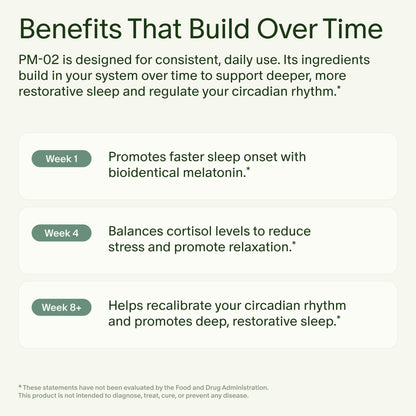Seed PM-02 Sleep + Restore - Sleep Aid for Women & Men - Non-Habit Forming Bioidentical Melatonin & Ashwagandha - Vegan & Shelf-Stable - 30 Capsules (30-Day Supply) Visit the Seed StoreBuy Supplements Australia