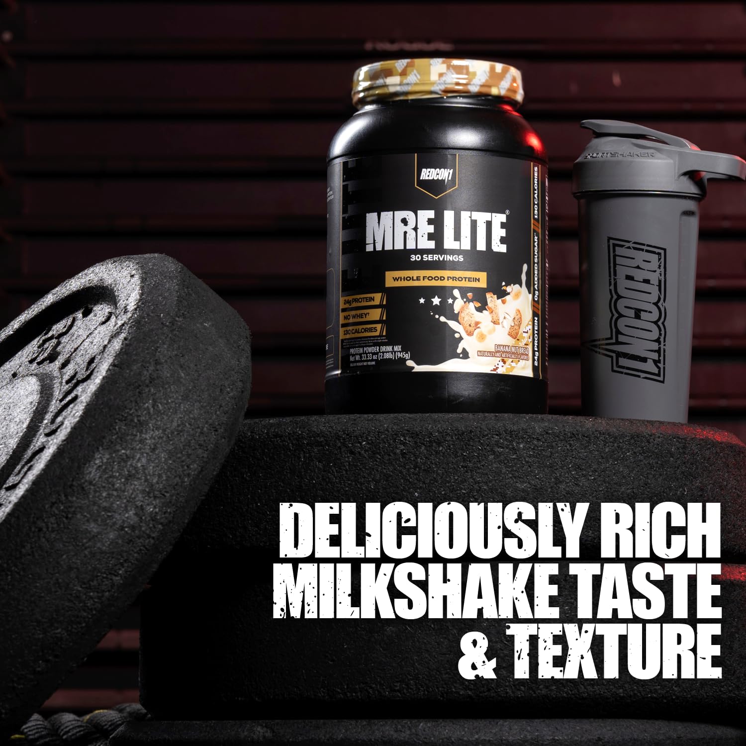 REDCON1 MRE Lite Whole Food Protein Powder, Oatmeal Chocolate Chip - Low Carb REDCON1 Au supplements
