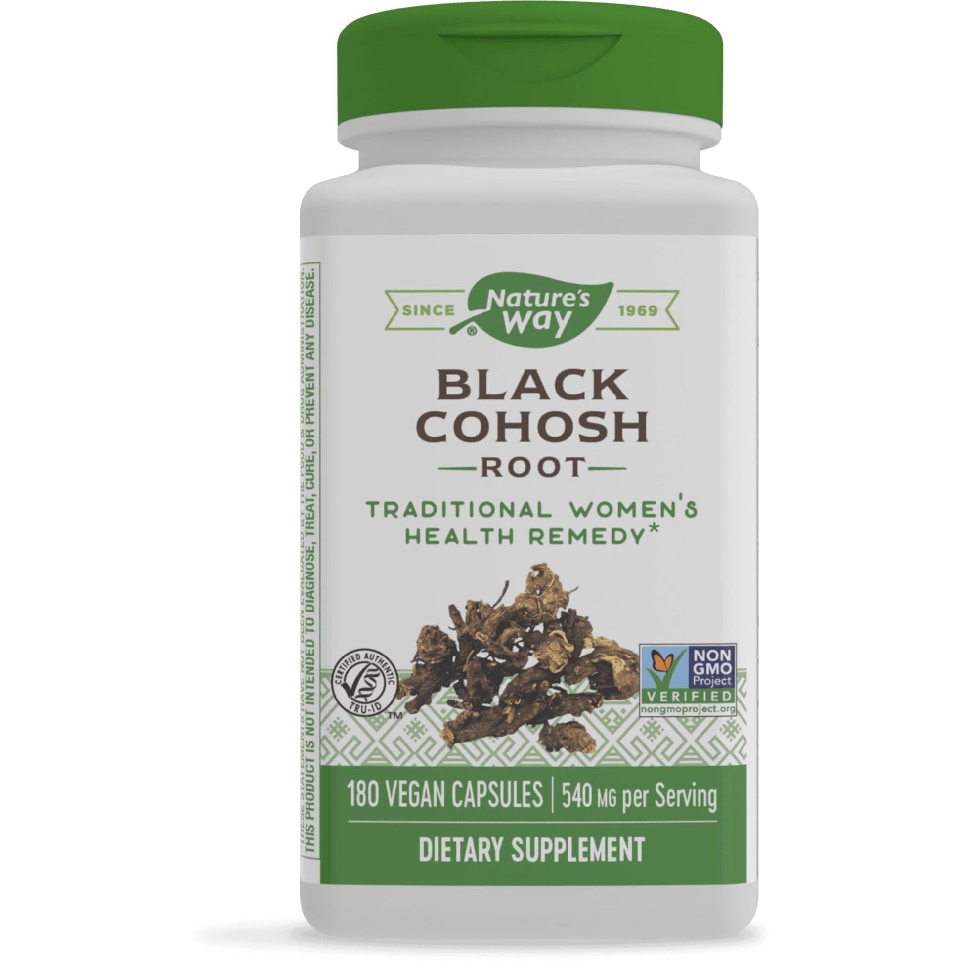 Nature's Way Black Cohosh Root, Traditional Support for Women's Health*, 540 mg Nature's Way Au supplements