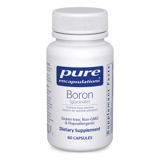Pure Encapsulations Boron (Glycinate) | Supplement for Hormone Balance, Bone Strength and Health, Connective Tissue, and Nutrient Metabolism* | 60 Capsules Pure EncapsulationsAU supplements