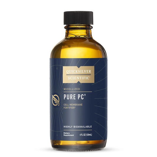 Quicksilver Scientific Micellized Pure PC - Phosphatidylcholine Liquid Supplement to Support Cellular & Liver Health - Superior Liposomal Absorption - Non-GMO Supportive Brain Supplement (4oz /120ml) Quicksilver ScientificAU supplements