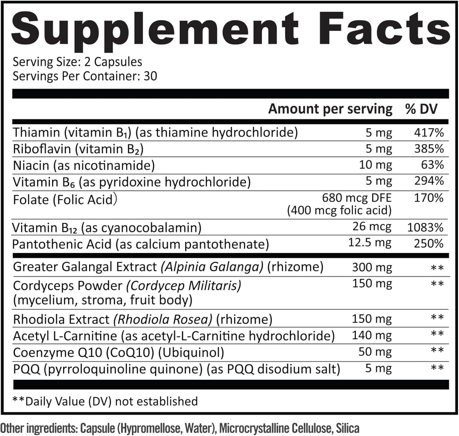 InergyPLUS | Energy Vitamins for Women, Fatigue, Natural Energy Supplements for Focus | Vitamin B12, Folic Acid, Rhodiola Rosea, Cordyceps, CoQ10, Caffeine Free | Packaging Vary | 60 Ct BB Company Au supplements