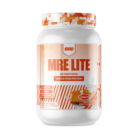 REDCON1 MRE Lite Whole Food Protein Powder, Juniors, Pumpkin Cheesecake - Low Carb REDCON1AU supplements