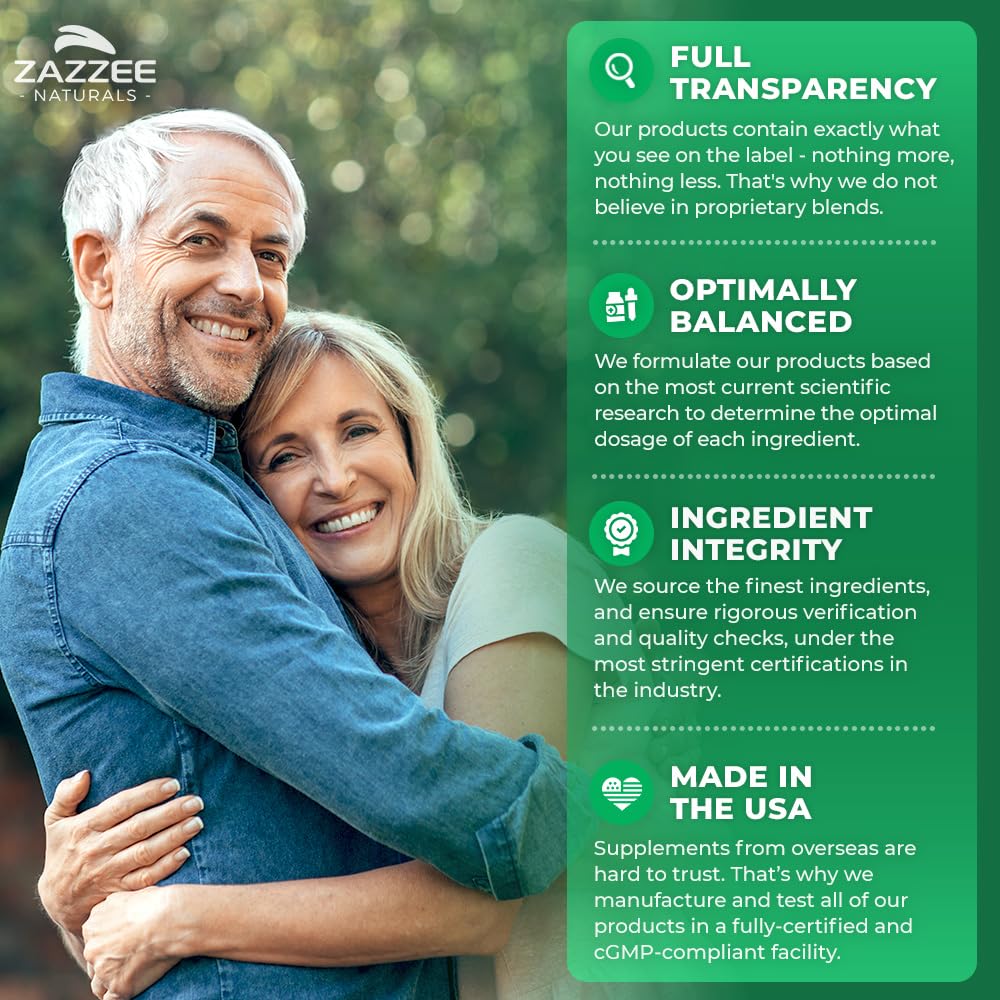 Zazzee Organic Lemon Balm 10:1 Extract, 180 Vegan Capsules, 6 Month Supply, Melissa Officinalis, Calm, Mood, Stress & Relaxation Support, Herbal Supplement, All-Natural, Non-GMO, Made in the USA Zazzee Au supplements