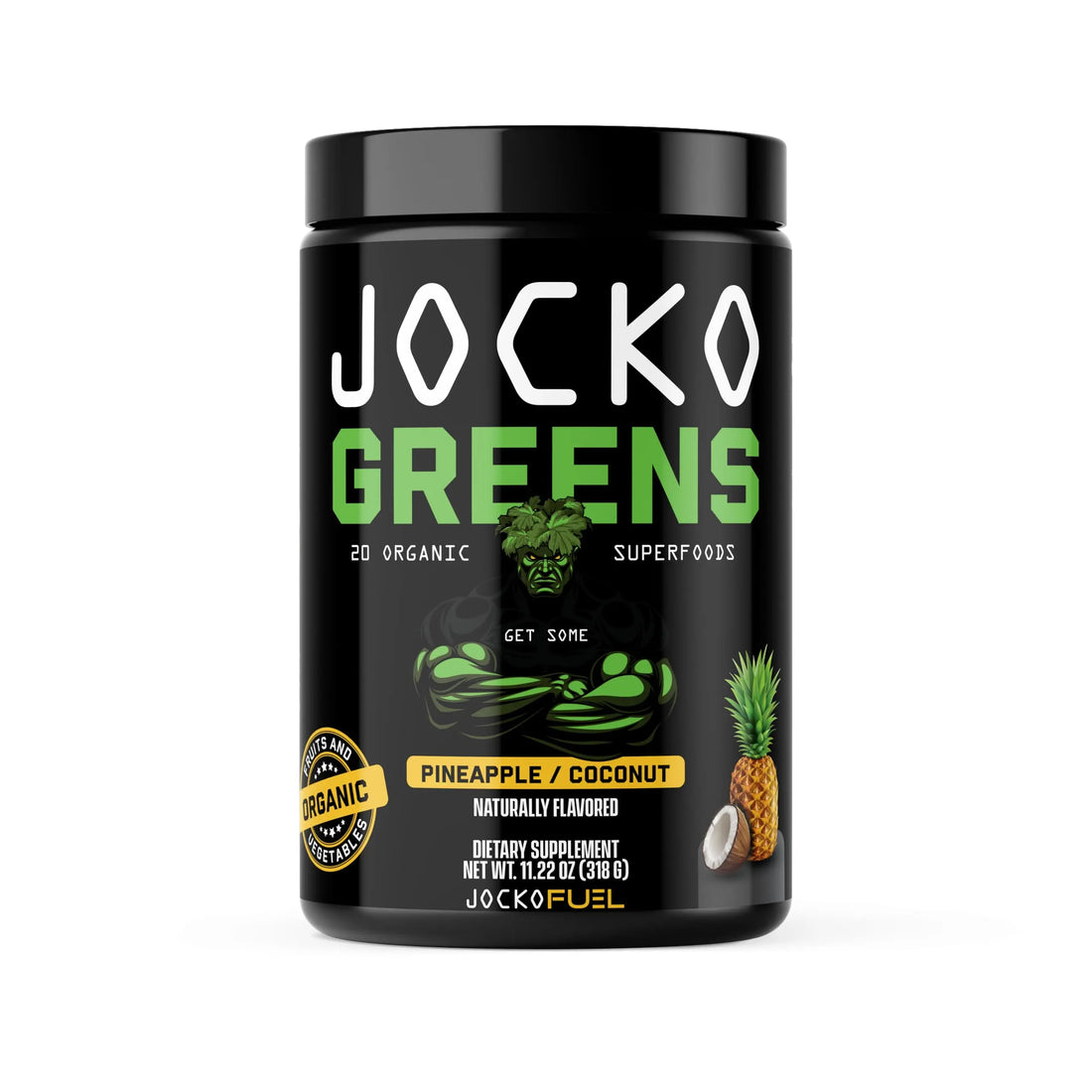 Jocko Fuel Daily Greens Powder - Premium Organic Greens Superfood Powder for Gut Health, Digestion, Bloating, Immune Support with Spirulina, Chlorella, Jocko Fuel uk supplements