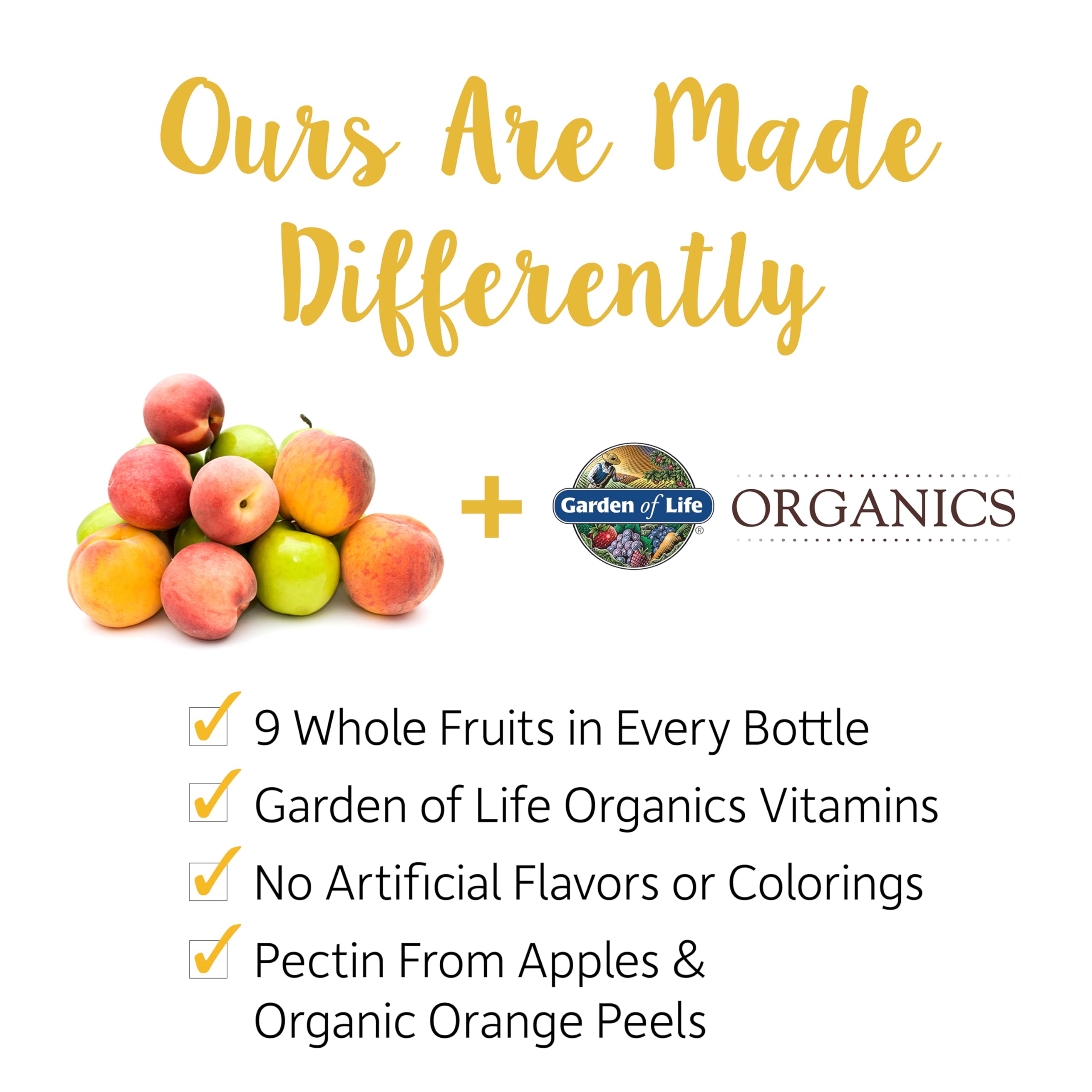Garden of Life Organics Men 40+ Gummy Vitamins - Berry - Certified Organic, Non-GMO, Vegan, Kosher Complete Multi Garden of Life Au supplements