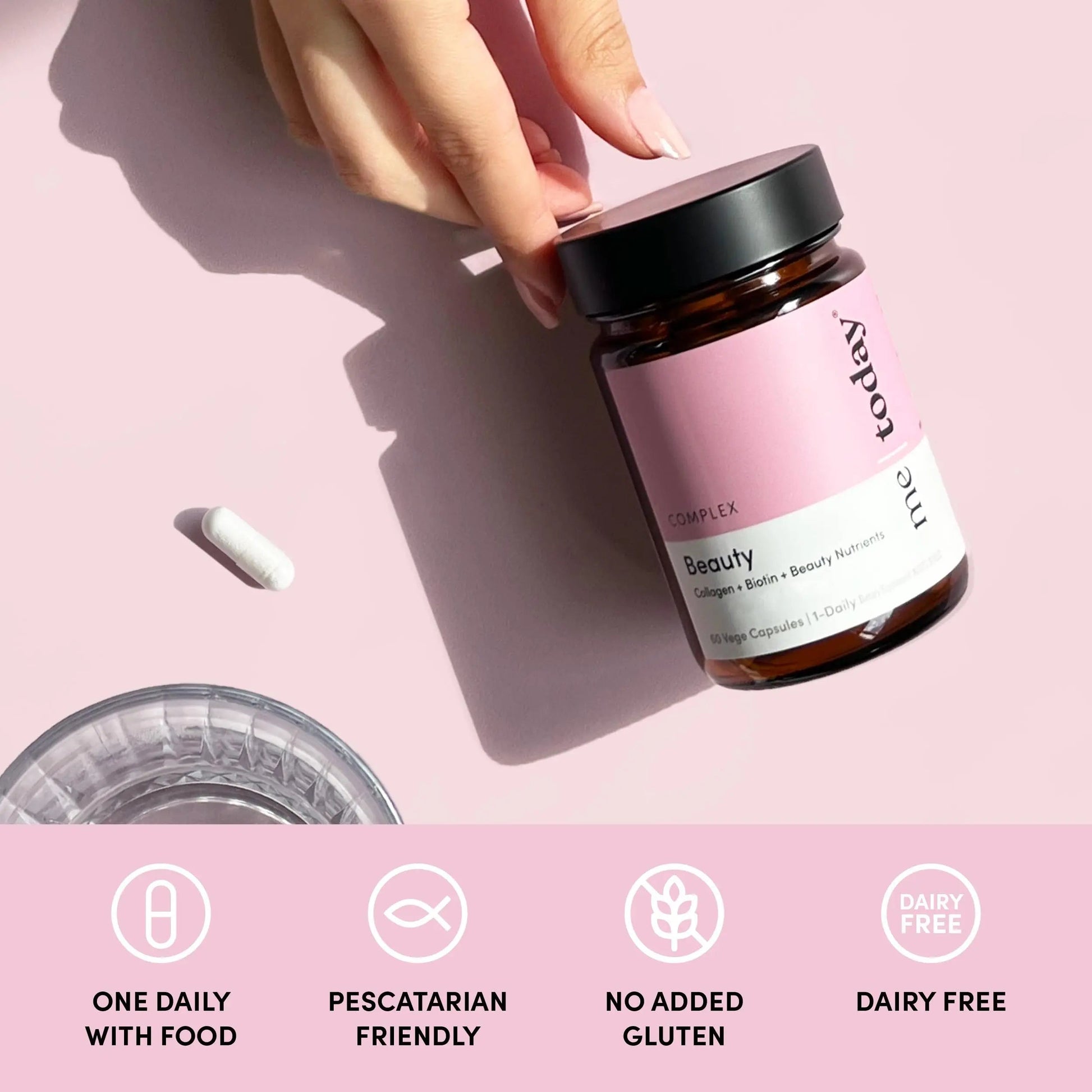 me today Beauty Supplement Hair, Skin and Nails, Vitamins for Women and Men – with Biotin, Collagen, Vitamin C me today Au supplements