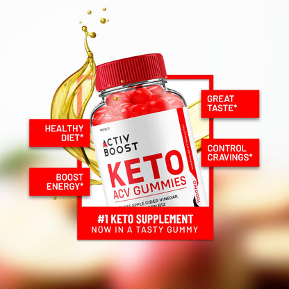 (2 Pack) Activ Boost Keto ACV Gummies - Activ Boost Keto ACV Gummies Reviews IndeloUS supplements