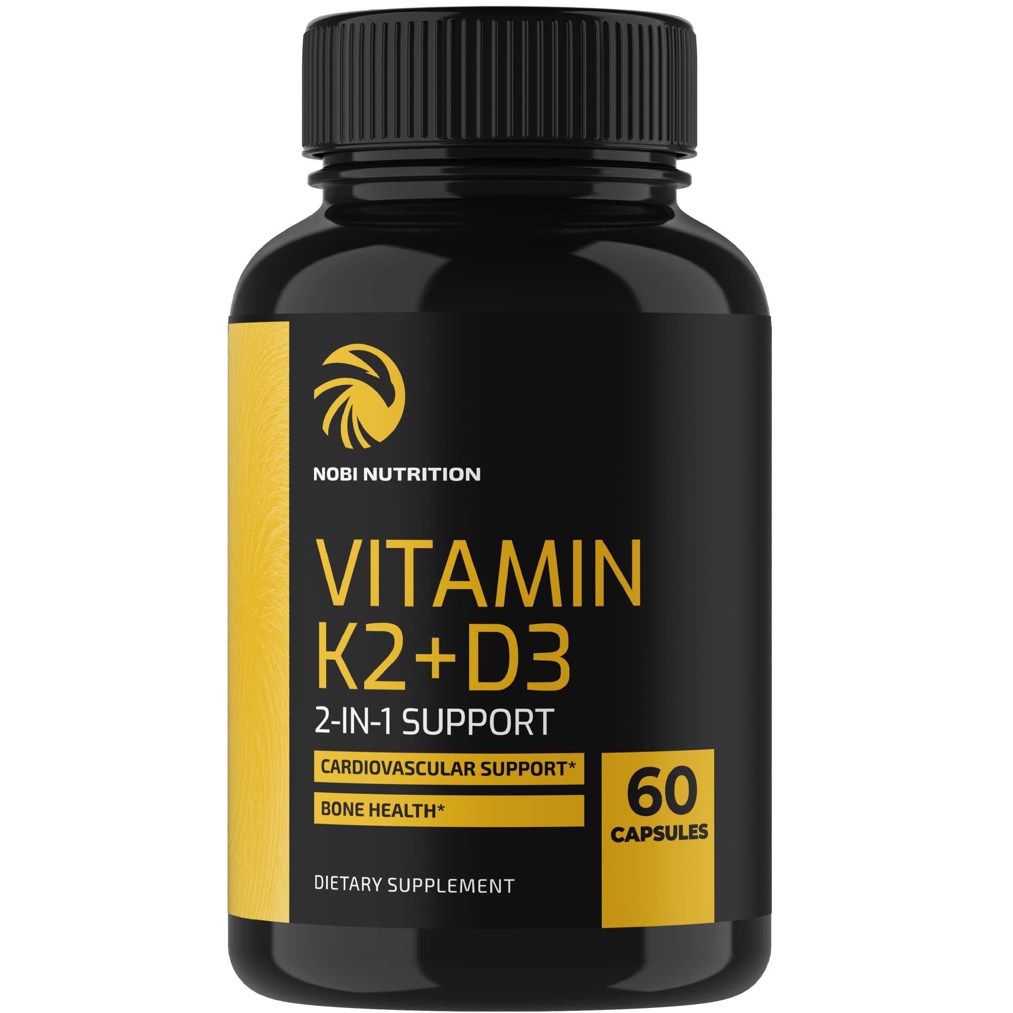 Vitamin D3 K2 5000 IU for Immune System, Strong Bones & Teeth Support | Vitamin D3 Nobi Nutrition Au supplements